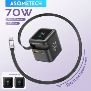 ASOMETECH 70W GaN Charger