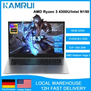 KAMRUI Laptop Computer 18.5"