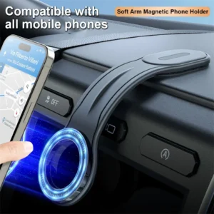 Magnetic Car Phone Holder Foldable