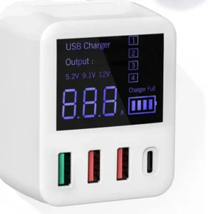 SUPERDANNY 40W 4 USB Port Wall Charger Quick Charge